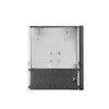 The back of a computer case is shown against a white background. Produktbild-Vorschau