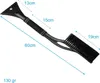 Intirilife Eiskratzer 2in1 Schneebürste in Schwarz -60cm- Produktbild-Vorschau 2