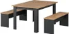 Ensemble de table à manger Vicco Sentio Anthracite/chêne Voir les images du produit 1