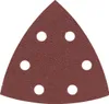 Set di fogli abrasivi per levigatrice delta, 93 mm, 80, 6 Anteprima dell’immagine prodotto 1