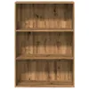 vidaXL Artisan dubová knihovna 80x30x114 cm materiál na Náhled obrázku produktu 4
