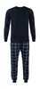 HEYO Herren Schlafanzug aus Baumwolle Pyjama Lang mit Produktbild-Vorschau 2