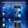 LED Quallenlampe 17 Farben, Lavalampe Aquarium Auallen Produktbild-Vorschau 5