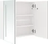 vidaXL Armoire à miroir LED pour salle de bain blanc Voir les images du produit 5