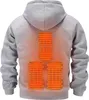 ASKSA Herren Damen Beheizbarer Hoodie Heated Beheizter Produktbild-Vorschau 2