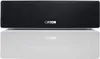 A black Canton soundbar is placed on top of a white base, with the Canton logo visible on both. Produktbild-Vorschau