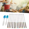 Widelczyki do fondue, 12 sztuk, 24 cm, stal nierdzewna, z Podgląd zdjęcia produktu 2