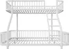 Merax Etagenbett 90x200 und 140x200 cm, Metallrahmen Produktbild-Vorschau 8