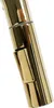 A close-up shot of a gold kitchen faucet. Anteprima dell’immagine prodotto
