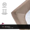 Müskaan Jersey Spannbettlaken 140x200 - 160x200 cm nougat Produktbild-Vorschau 2