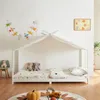 Łóżko dziecięce "Brome" 90 x 200 cm białe Podgląd zdjęcia produktu 2
