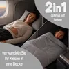 Bestlivings 2 in 1 Kissendecke 135x200cm Grau, Produktbild-Vorschau 5