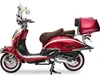 Motorroller 50 ccm Burnout EasyCruiser Artemis Rot Beige Produktbild-Vorschau 2