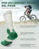 CAMBIVO Calze Ciclismo Compressivo 2Paia, Calze Trekking Anteprima dell’immagine prodotto 2