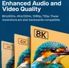 MMOBIEL MMOBIEL HDMI 8K Glasfaserkabel 15m - 48Gbps Ultra Produktbild-Vorschau 3