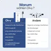 A comparison chart highlighting the features of the Olvy brand vacuum cleaner against 'Others'. Produktbild-Vorschau