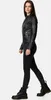 Tazzio Damen Lederjacke F523 (Schwarz, M) Produktbild-Vorschau 2