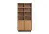 BETTSO Bücherregal SUNA Japandi Standregal Eiche Caramel Produktbild-Vorschau 6