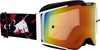 Red Bull Spect Motocrossbrille TORP schwarz-weiß mit roter Produktbild-Vorschau 2