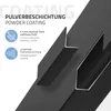 Konštrukcia stola ML-Design, kovové nohy, čierna farba, Náhľad obrázku produktu 3