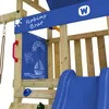 Wieża zabawowa Wickey DinkyHouse ze zjeżdżalnią i podwójną Podgląd zdjęcia produktu 4