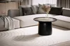 Couchtisch FineBuy Sofatisch Massivholz Schwarz 60x60x40 cm Produktbild-Vorschau 2