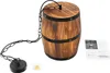 Rustykalna beczka na wino – abażur do lampy wiszącej – styl Podgląd zdjęcia produktu 9