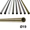 MDEKOR Metallrohr für Gardinenstange, 19 mm, Antik Gold, Produktbild-Vorschau 1