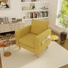 MODFU Poltrona lounge con tasca laterale e comodo cuscino, Anteprima dell’immagine prodotto 9