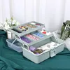 Aufbewahrungsbox mit 3-lagigen Kunststoff-Unterteilungen, Produktbild-Vorschau 5