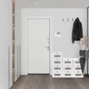 JOIEYOU 10x boxy na topánky Stohovateľné kraftové papierové Náhľad obrázku produktu 5