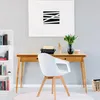 relaxdays Bücherregal weiß 50,0 x 50,0 x 138,0 cm Produktbild-Vorschau 5