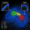Neon LED Schriftzug Gamepad Wanddekoration 27,5x41x1,6 cm Produktbild-Vorschau 6