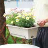 Doniczka Flora ze spodkiem jasnoniebieska opakowanie 1 szt Podgląd zdjęcia produktu 5