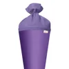Bastel-Schultüte groß lila - 70 cm rund - extra stabil Produktbild-Vorschau 2