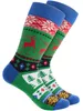 BRUBAKER 3 Paar Weihnachtssocken - Lustige Baumwollsocken Produktbild-Vorschau 2