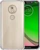 A transparent phone case is shown on a white background, with a smartphone screen visible on the right side. Produktbild-Vorschau