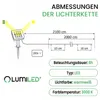 LUMILED Solar Lichterkette Draht 20M LED mini Licht Produktbild-Vorschau 19