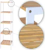 dibea scaffale in piedi in bambù, a 5 livelli, salvaspazio Anteprima dell’immagine prodotto 5