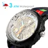 A close-up shot of a child's watch with water droplets on the face, highlighting its waterproof feature. Náhled obrázku produktu