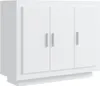 vidaXL Sideboard Blanc 92x35x75 cm Bois composite Voir les images du produit 2