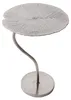 Tavolino da 40 cm, argento, design moderno, per il Anteprima dell’immagine prodotto 1