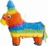 Piñata Pinata Bunt Regenbogen ESEL Pferd Geburtstag Party Produktbild-Vorschau 2