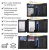 Leder Geldbörse Herren Portemonnaie RFID Hochformat Produktbild-Vorschau 4