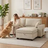 Divano angolare HOMCOM, 216 cm, a forma di L, con Anteprima dell’immagine prodotto 9