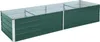 Metall Blumenbeet Hochbeet 320x80x77 cm Grün Pflanzbeet Produktbild-Vorschau 1