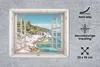 MuchoWow® Mauspad Mousepad Aussicht - Strand - Meer 23x19 Produktbild-Vorschau 2