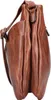 Side view of a brown leather handbag. Produktbild-Vorschau