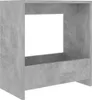 vidaXL Odkládací stolek Concrete Grey 50x26x50 cm Dřevěný Náhled obrázku produktu 1