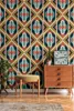 Profhome 395314-GU Tapeta retro Geometryczna niebieska Podgląd zdjęcia produktu 7